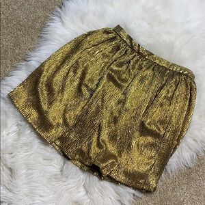 Olsenboye | Gold Party Skirt